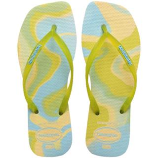 Chinelo Havaianas Square Jelly Feminino - Verde em Oferta na Shopee