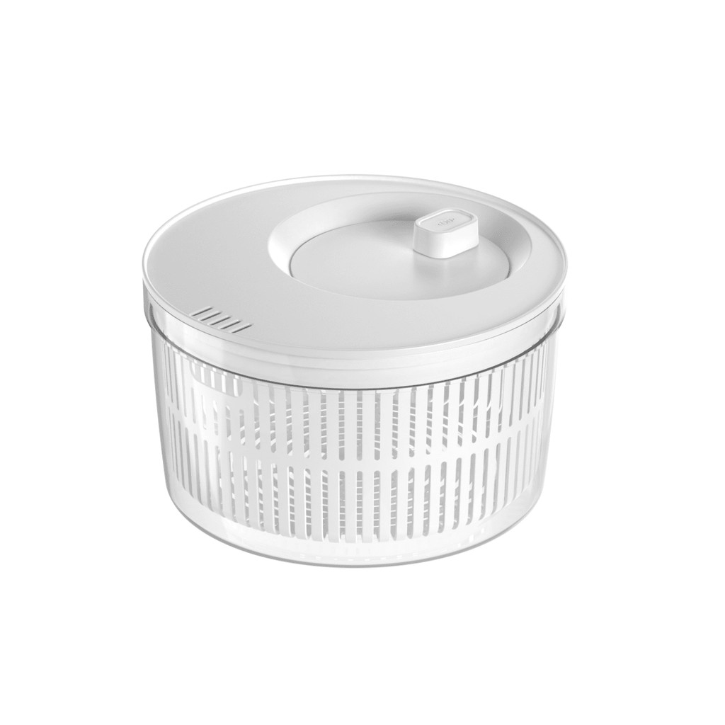 Secador Centrifuga Salada Organizador de Geladeira 5,5 Litros Clear Fresh Ou