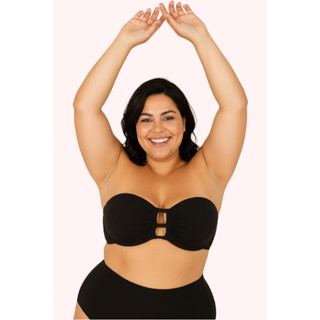 Sutiã Tomara Que Caia Plus Size Reforçado Máxima Sustentação em Oferta na Shopee
