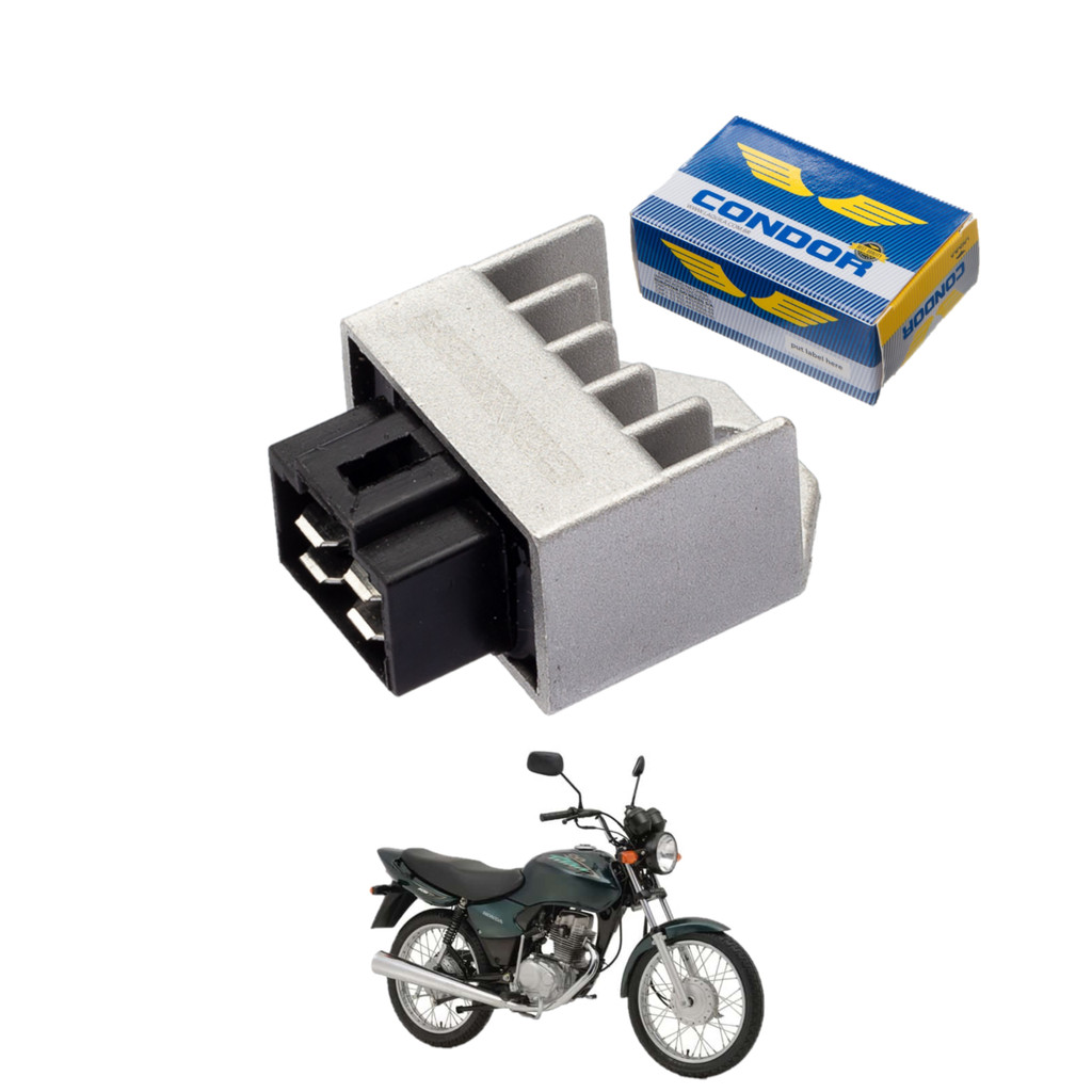 Retificador Regulador Voltagem 12v Cg 125 2000/2002 Condor Original