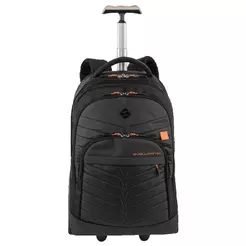 Mochila Carrinho Mega Rodas Sestini Evolution 2 - Black Fire