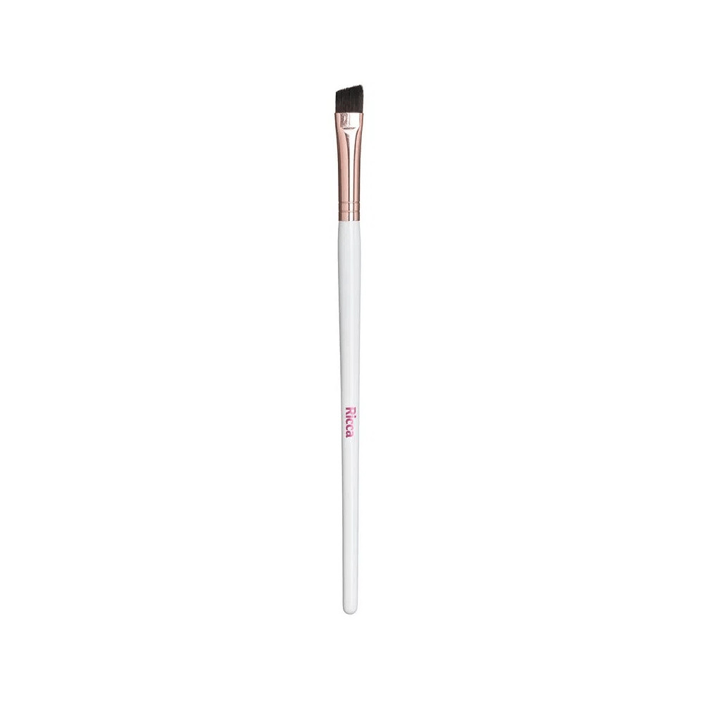 Pincel Ricca Rose Gold delineador Chanfrado