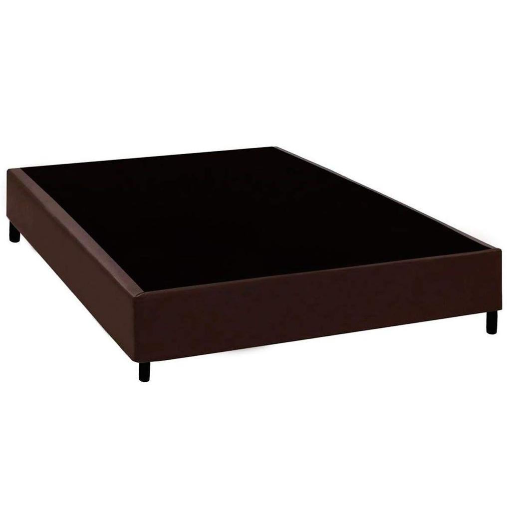 Cama Box Base Casal Universal Courano Brown (138x188x20) - Costa Rica