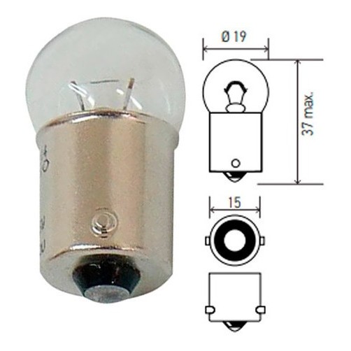 Lâmpada Luz Da Placa Sl 320 Classic 3.2 Ano93-99(par)