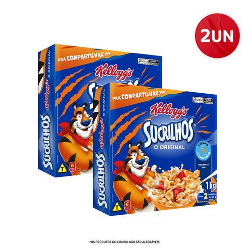 Combo Sucrilhos Original Kelloggs 1kg