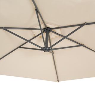 Ombrelone Guarda-Sol Suspenso Com Base 3m Bora Bora Mor em Oferta na Shopee