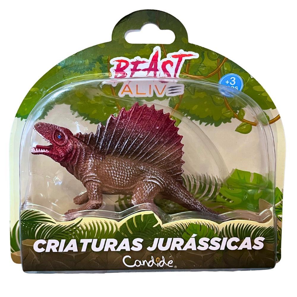 Dinossauro Beast Alive Criaturas Jurássicas Dimetrodon em Oferta na Shopee