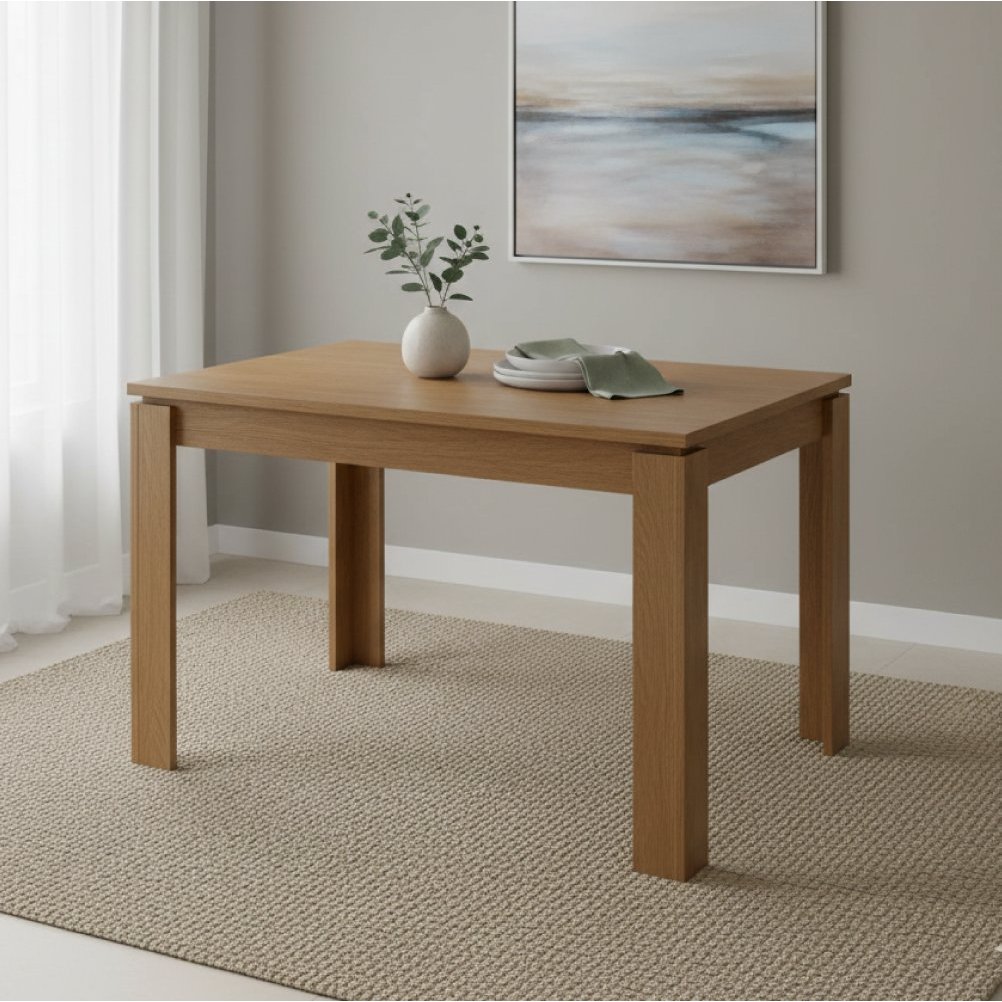 Mesa de Jantar 4 Lugares Retangular Athenas 120 em Oferta na Shopee