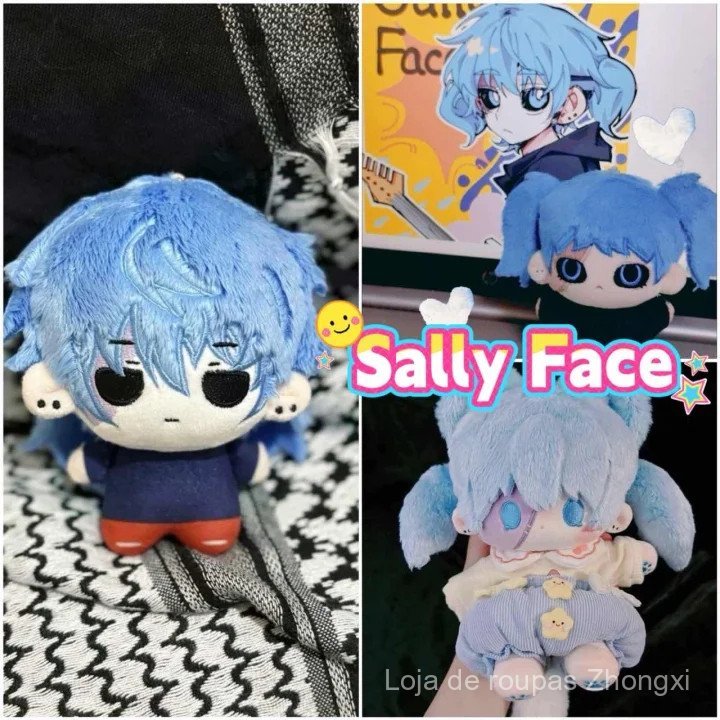 10cm Sally Face Sal Brinquedos de Pelúcia Melhor Coleção Fãs de Jogos Melhores Presentes Decoração de Quarto de Cas — R$ 64,00 em Shopee