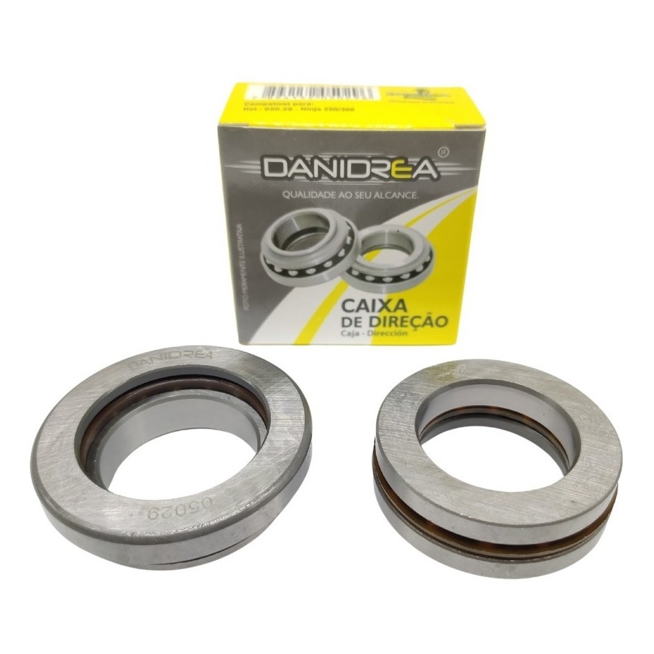 CAIXA DE DIREÇÃO ESFERICA DANIDREA KAWASAKI NINJA 250 / NINJA 300 em Oferta na Shopee