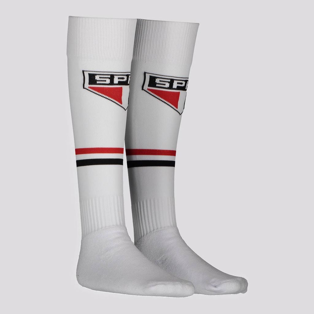 Meião São Paulo Juvenil Branco em Oferta na Shopee