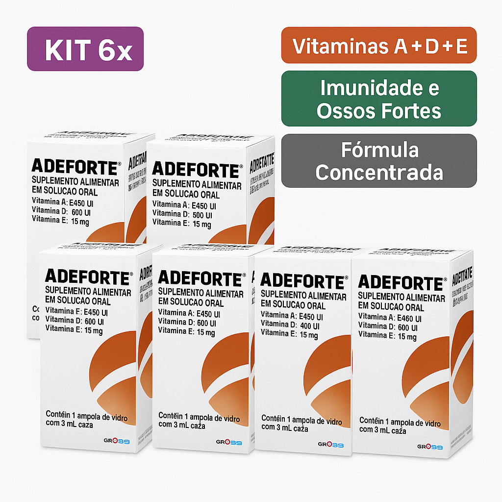 O que é Adeforte Vitamina? Guia e Onde Comprar | BuscaProdutos