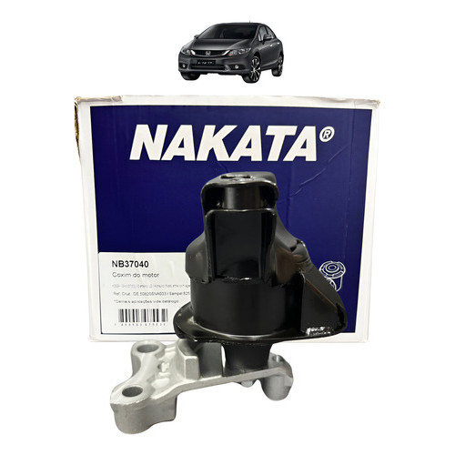 Coxim Motor Hidráulico Direito New Civic 2007 A 2011 Nakata em Oferta na Shopee