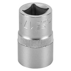 SOQUETE SEXTAVADO ENCAIXE 1/2POL., CRV 17MM, 1PC // STELS