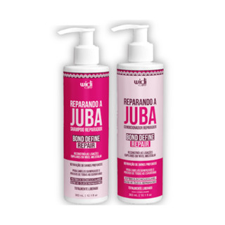 Kit Juba Bond Repair - Shampoo e Condicionador Reparadores  300ml - Widi Care em Oferta na Shopee