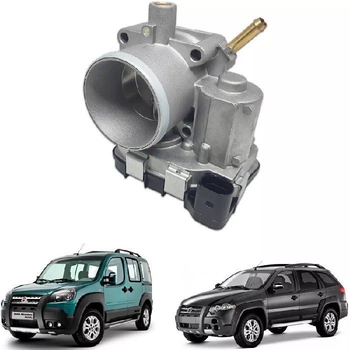 CORPO DE BORBOLETA TBI BRAVO LINEA DOBLO PALIO PUNTO IDEA STRADA RECONDICIONADO 50GTE3F1F