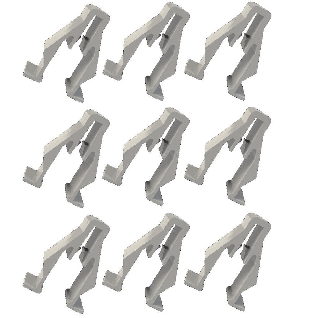KIT 10 GRAMPOS PAINEL CONSOLE CENTRAL CITY CIVIC CRV FIT HRV