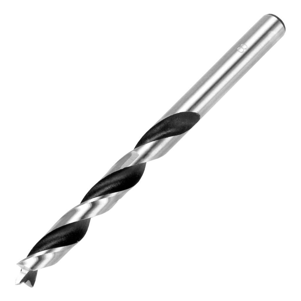 BROCA ESPIRAL PARA MADEIRA, 8 X 115MM, HASTE CLILINDRICA, 1PC // MTX