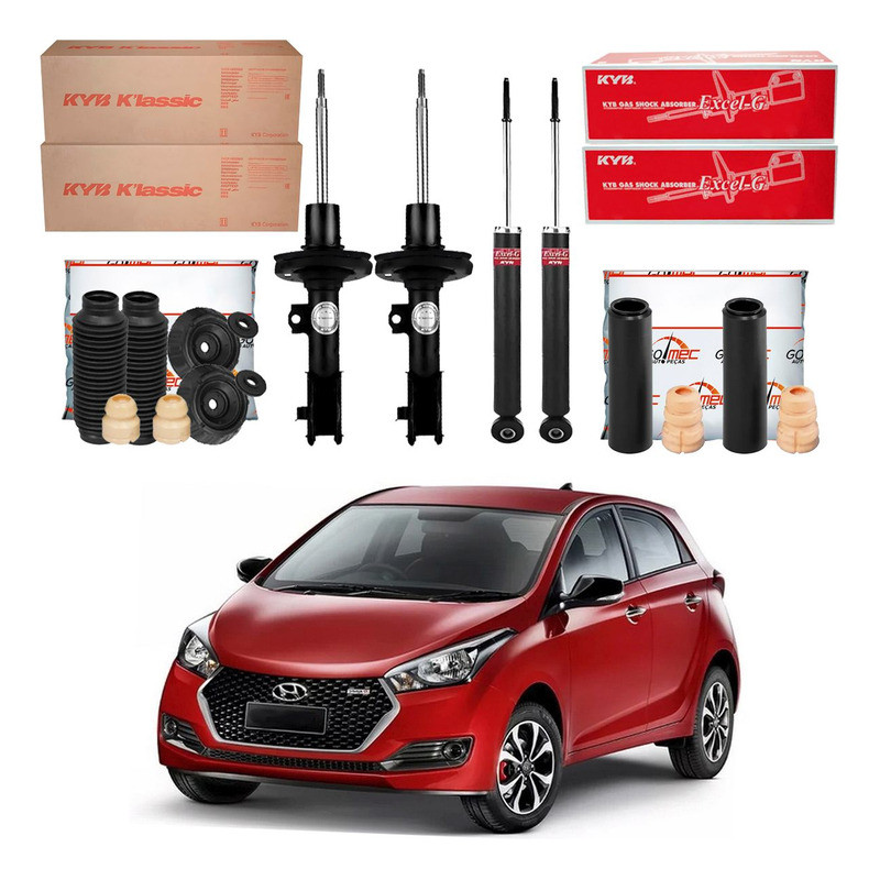 Kit Amortecedor Dianteiro Traseiro Hb20 R-spec 1.6 2016 A 2019 em Oferta na Shopee