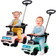 Carrinho Passeio Jip Jipe Infantil Empurrador Quadriciclo Criança Presente Bebê Andador Rosa, Verde