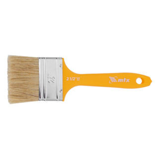 TRINCHA/PINCEL 2 1/2, PARA VERNIZ, CERDAS BRANCAS 1PC // MTX em Oferta na Shopee