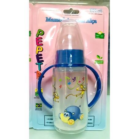 Mamadeira Plus c/ alça 150ml Bico Ortodôntico ou Redondo. em Oferta na Shopee