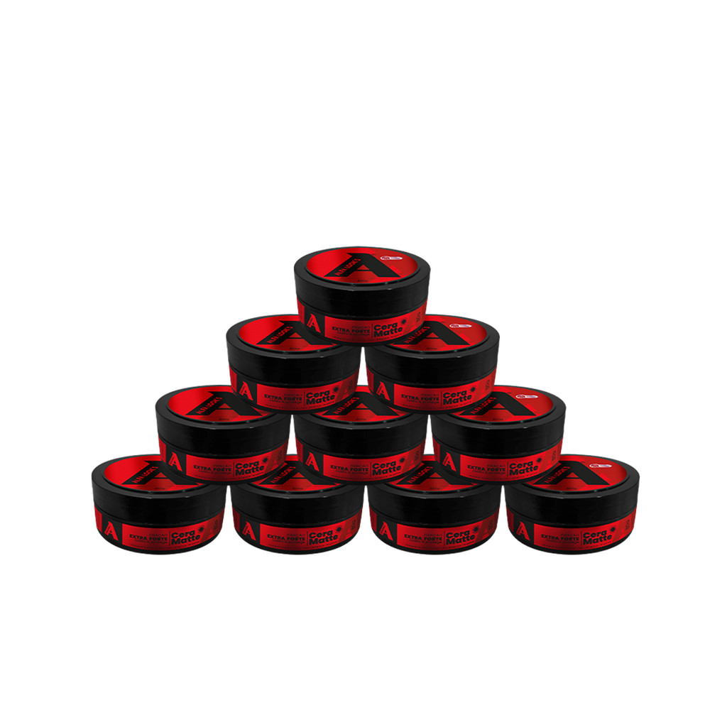 CERA MODELADORA EFEITO MATTE 80G ALFA LOOK'S  - 10 UN
