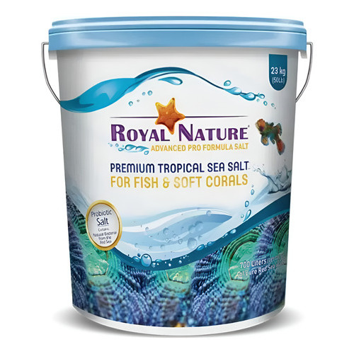 Sal Royal Nature Advanced Pro 23kg Balde Aquário Marinho