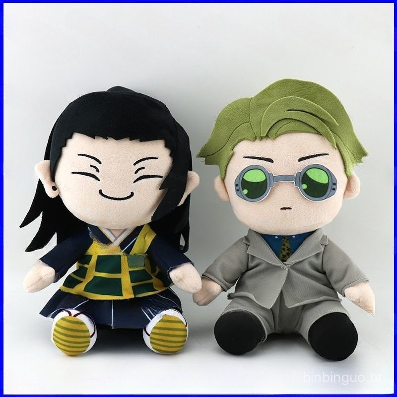 Boneca de Pelúcia Jujutsu Kaisen Geto Suguru Goto Nanami Kento Brinquedo Calmante Almofada de Lançamento