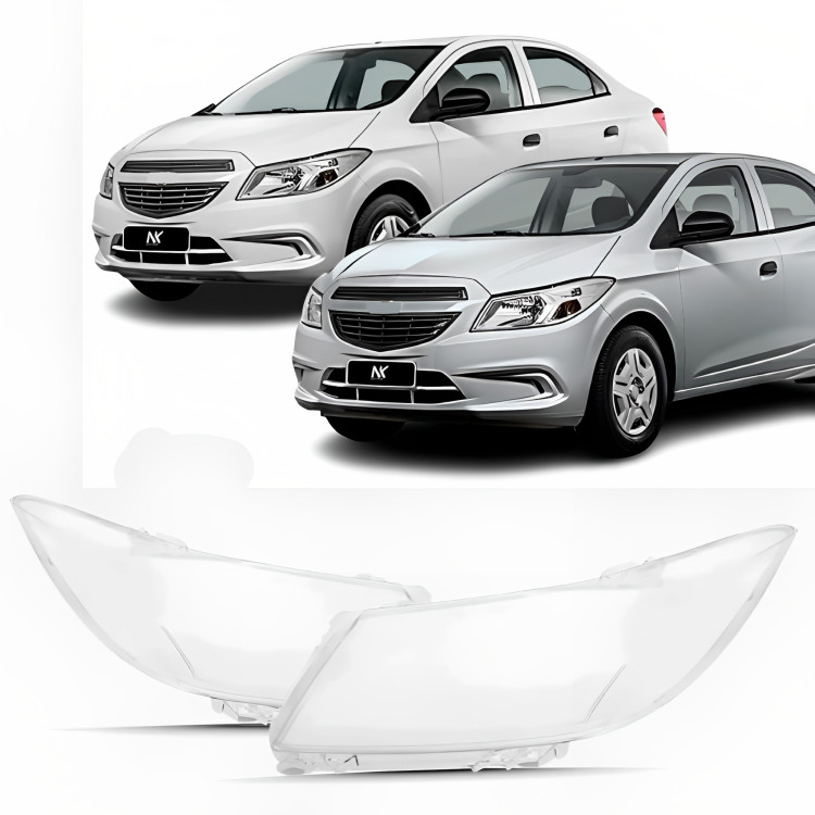 Par/UN Lente Farol Onix 2012 2013 2014 2015 2016 Prisma Farolete em Oferta na Shopee