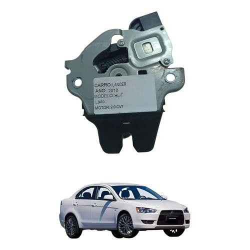 Fechadura Capo Mitsubishi Lancer Hl-t 2.0 Cvt 2018 Original