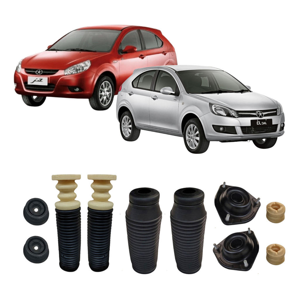 2 Kit Coxim Coifa Batente Tras. Dian. Jac J3 11 12 13 14 15