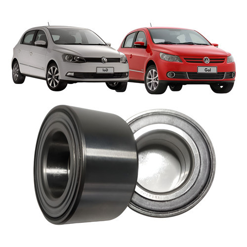Par Rolamento Roda Dianteira Gol G5 G6 Ecosport 02... C/ Abs