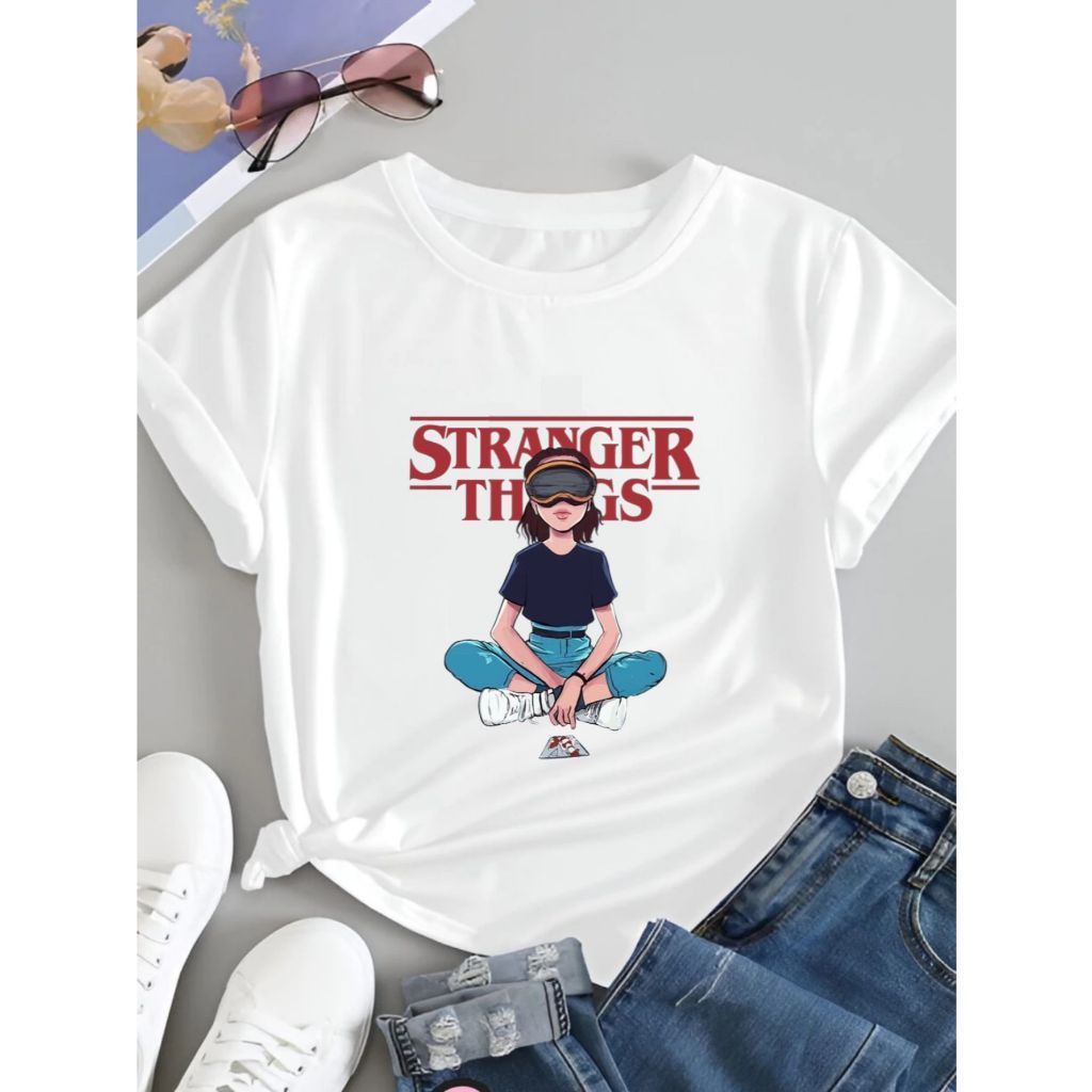 Camiseteta Camisa Algodão Unissex Stranger Things Onze Eleven Série