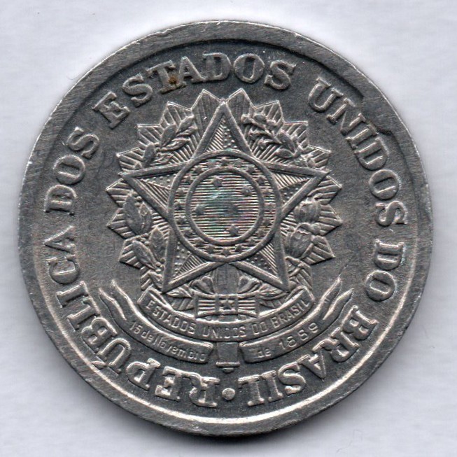 Moeda de 2 Cruzeiros 1961 MBC