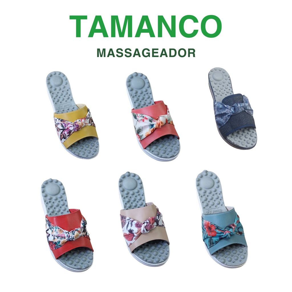 Tamanco Massageador Sandalia Feminino Confortável Chinelo Plataforma Original Palmilha Confortavel em Oferta na Shopee
