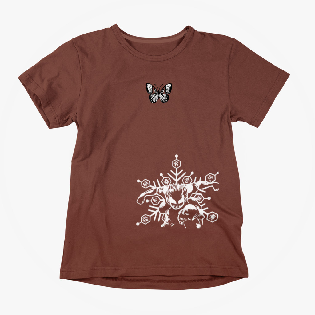 Camiseta Anime Tshirt Demon Slayer Akaza Estilo Harajuku Manga Curta Unissex