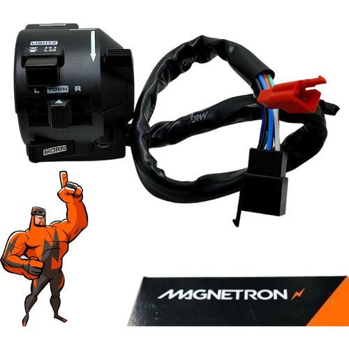Chave punho de Luz Seta Honda Cbx 250 Twister 2006 2007 2008 Original Magnetron