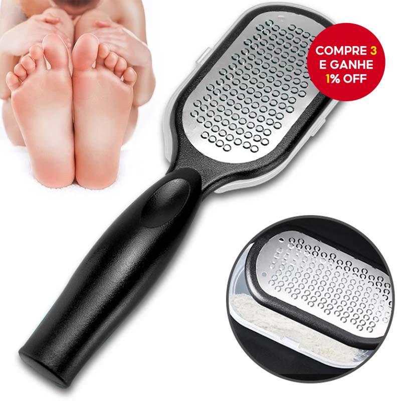 Pedicure Arquivo De Pé Removedor De Calos Pés De Aço Inoxidável Raspador Portátil Colossal Rasp Ralador Molhado/Seco