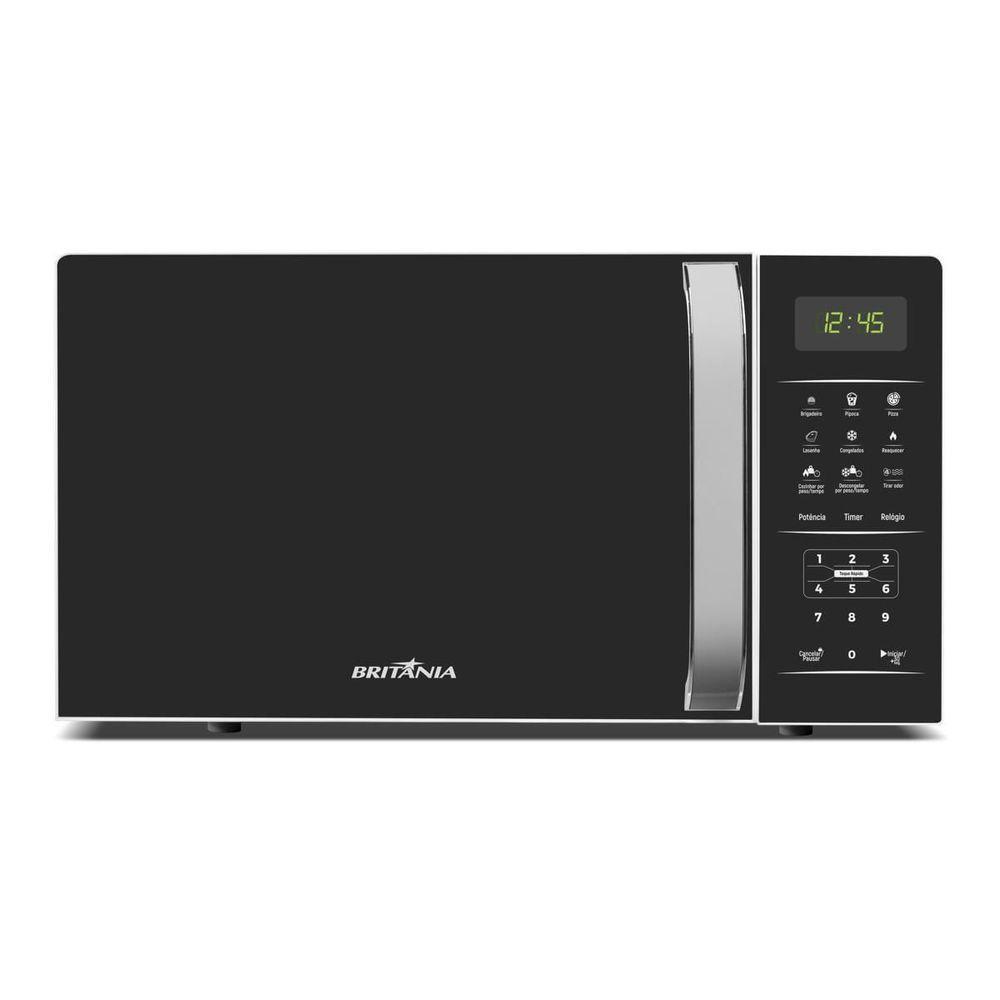 Imagem Micro-ondas 20L Britânia Pintura Limpa Fácil 1100W BMO23 110V