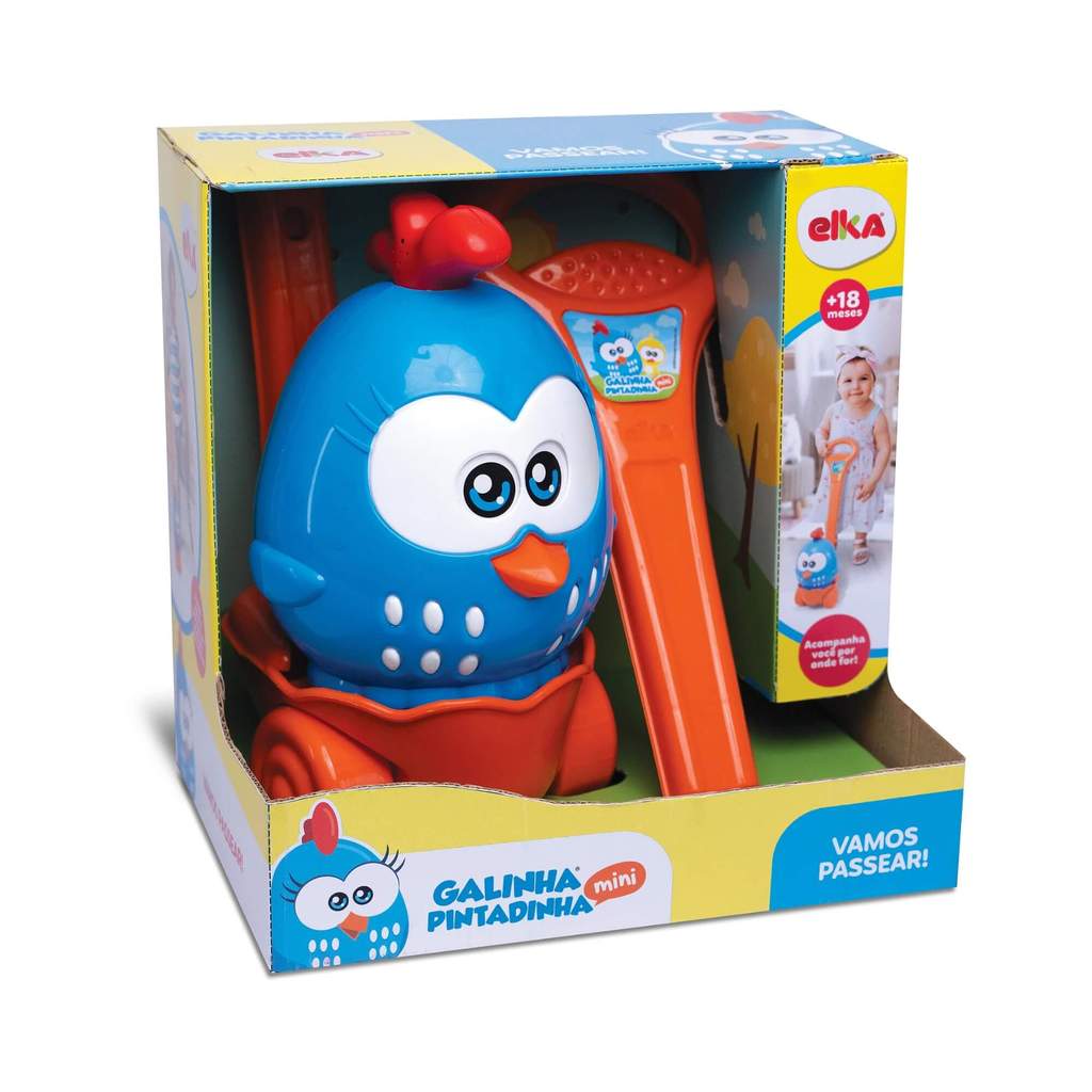Brinquedo Infantil Vamos Passear Galinha Pintadinha Elka - 1303 em Oferta na Shopee