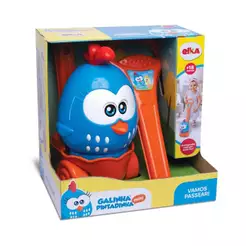 Brinquedo Infantil Vamos Passear Galinha Pintadinha Elka - 1303