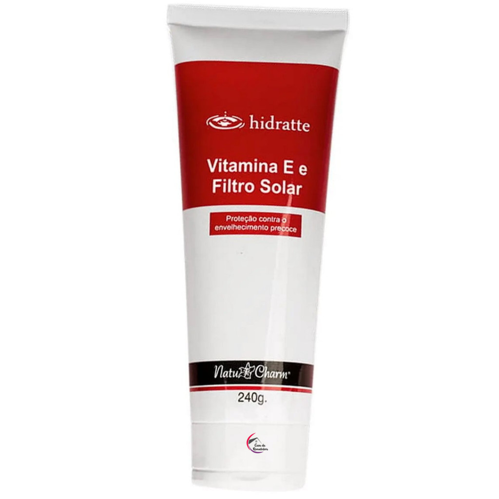 HIDRATANTE  VITAMINA E  BISNAGA - NATU CHARM