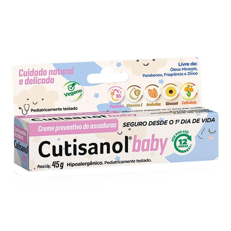Creme Preventivo de Assaduras Cutisanol Baby 45g