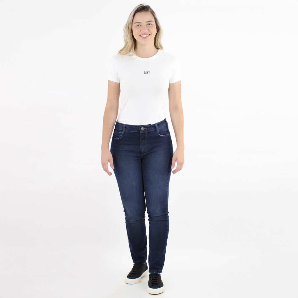 Calça Jeans Colcci Bia 15390 Azul Indigo - Feminino em Oferta na Shopee
