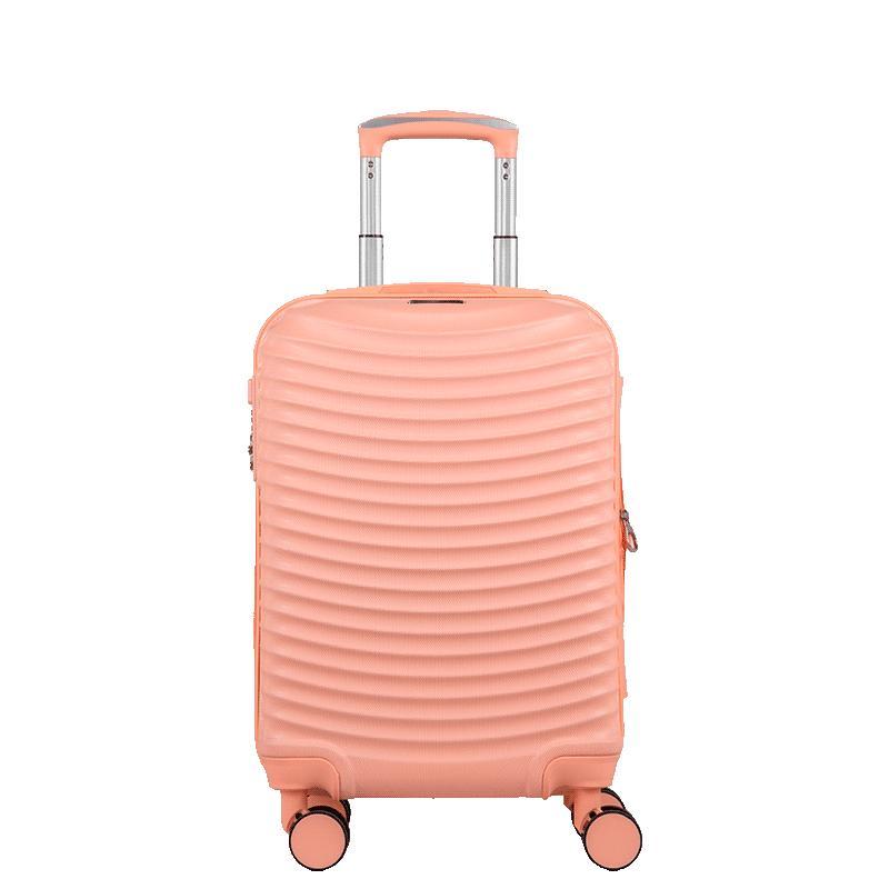 Mala de Viagem Pequena com Rodas 360° Vega 3T - Coral
