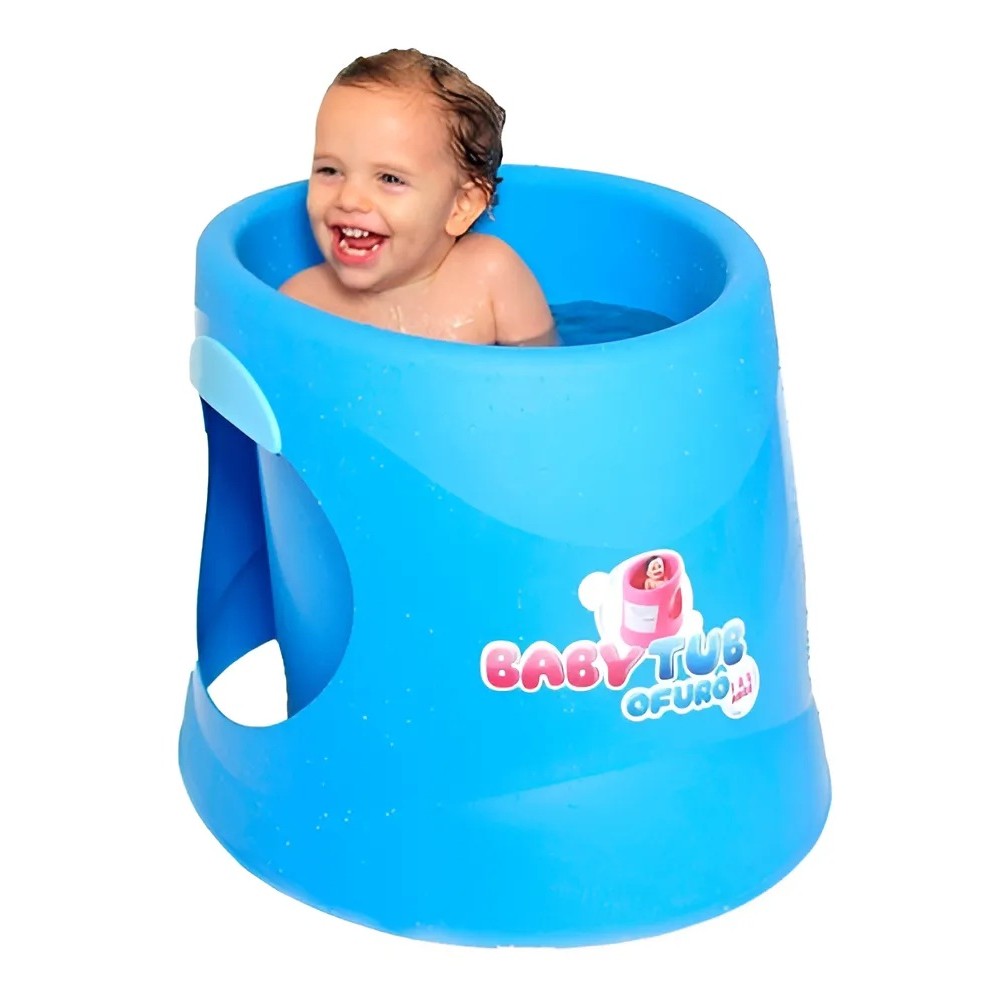 BANHEIRA BABYTUB OFURÔ DE 1 A 6 ANOS - AZUL