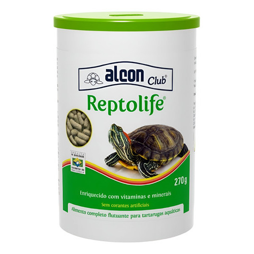 Ração Alcon Reptolife Tartaruga 270g Verde