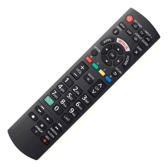 Controle Compatível Tv Panasonic Tc-42as610b  Tc-50as600b