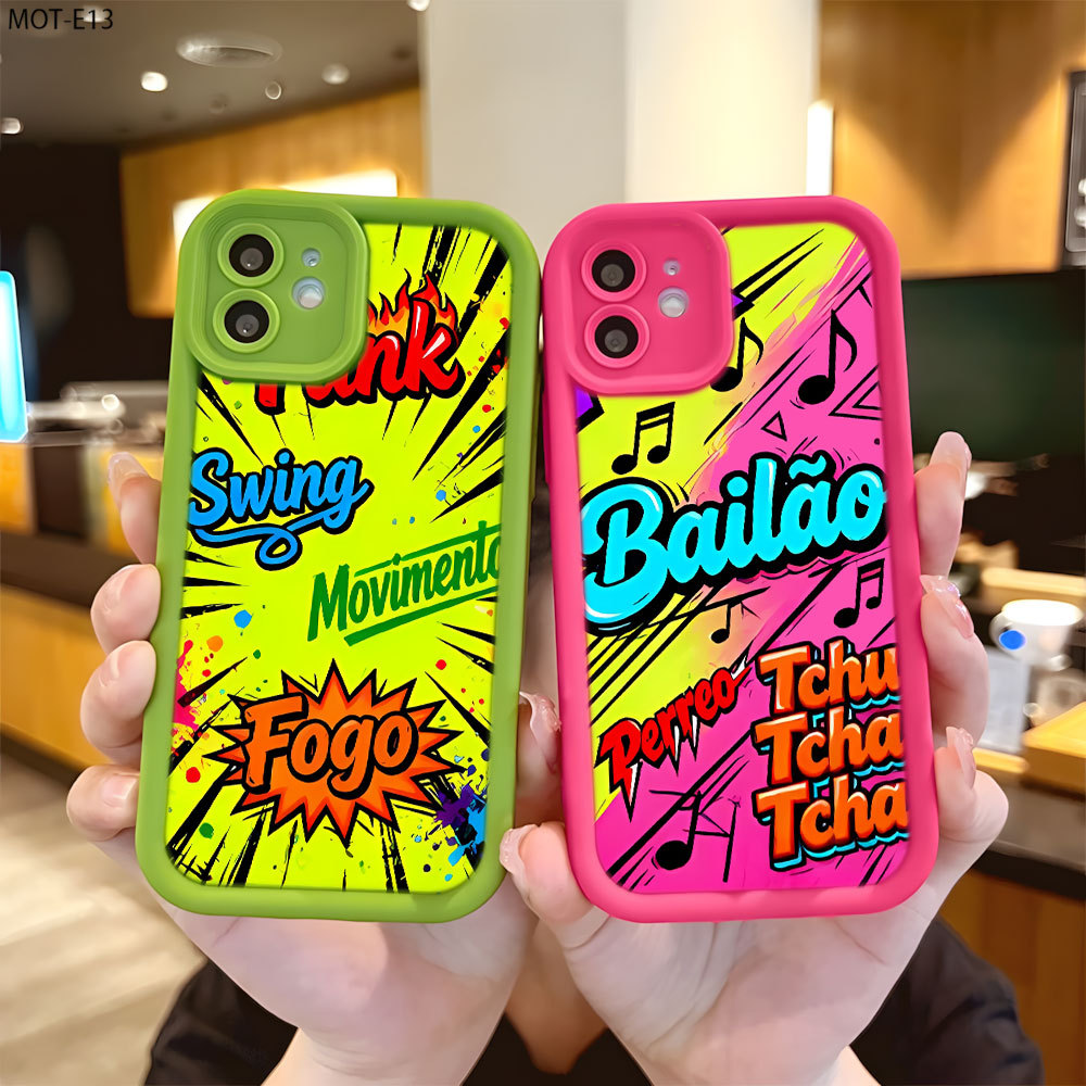 Funk Música Silicone Capa Capinha Para Samsung Galaxy A06 A07 A05S A12 A13 A14 A15 A16 A17 A23 A32 A34 A36 4G Focso